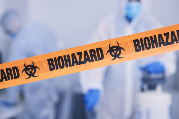 Professional Biohazard technician working in Temple, PA